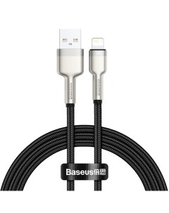 Кабель USB Lightning 8 pin 2 4А 2 м черный Cafule Series CALJK B01 Baseus