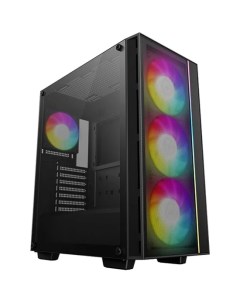 Корпус MATREXX 55 V4 ATX Midi Tower 2xUSB 3 0 RGB подсветка черный без БП PCCDP_MATREXX_55_V4 Deepcool