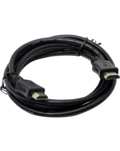 Кабель HDMI 19M HDMI 19M v2 0 4K экранированный 15 м черный C HM HM 15M C HM HM 15M Wize