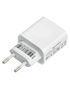 Сетевое зарядное устройство TPA 109 18 Вт EU USB type C белый TPA 109 Pitatel