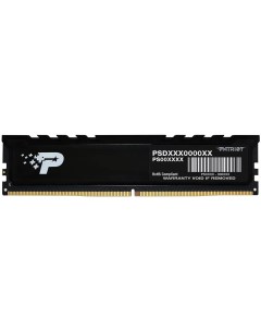 Память DDR5 DIMM 16Gb 5600MHz CL46 1 1V Signature Premium PSP516G560081H1 Retail Patriot memory