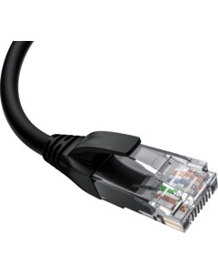 Патч-корд UTP кат.5e, 7.5 м, RJ45-RJ45 угловой, черный, (GCR-53934) Greenconnect (gcr)