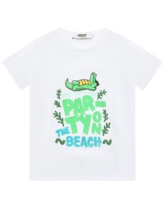 Футболка с принтом party on the beach Mousse kids