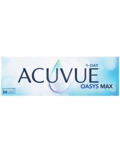 Линзы контактные однодневные Acuvue 1 Day Oasys Max (-2.25/8.5/14.3) 30шт Johnson & johnson