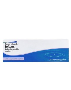 Линзы контактные SofLens Daily Disposable (-6.50/8.6) 30шт Bausch+lomb