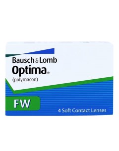 Линзы контактные Optima FW (-6.50/8.4) 4шт Bausch+lomb