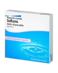 Линзы контактные SofLens Daily Disposable (-3.25/8.6) 90шт Bausch+lomb