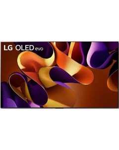 Телевизор 55" LG OLED55G4RLA, 3840x2160, DVB-T /T2 /C, HDMIx4, USBx3, WiFi, Smart TV, атласное серебро (OLED55G4RLA.ARUB) Lg