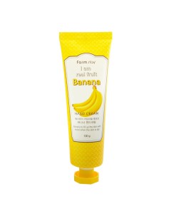 Питательный крем для рук Банан I Am Real Fruit Banana Hand Cream Farmstay (корея)