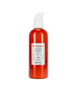 Парфюмированный лосьон для тела с экстрактом розовых цветов Pink Flower Daily Perfume Body Lotion Farmstay (корея)