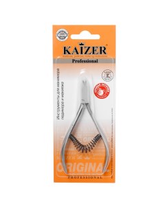 Кусачки маникюрные спиральная пружина ручная алмазная заточка Kaizer