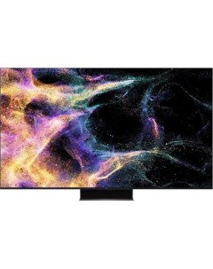 85 Телевизор 85C845 QLED 4K Ultra HD черный СМАРТ ТВ Google TV Tcl