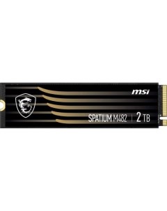 SSD накопитель Spatium M482 Pro 2ТБ M 2 2280 PCIe 4 0 x4 NVMe M 2 Msi