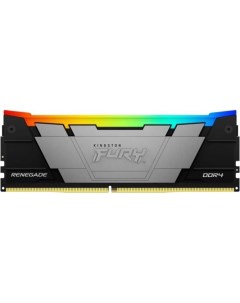 Оперативная память для компьютера 8Gb 1x8Gb PC4 32000 4000MHz DDR4 DIMM CL19 Fury Renegade RGB KF440 Kingston