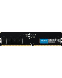 Оперативная память для компьютера 16Gb 1x16Gb PC5 38400 4800MHz DDR5 DIMM CL40 CT16G48C40U5GT CT16G4 Crucial