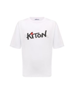 Хлопковая футболка Kiton