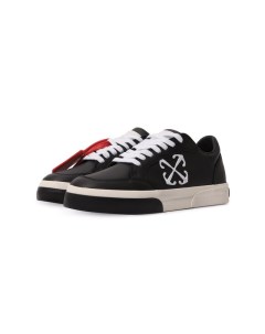 Кожаные кеды Vulcanized Off-white