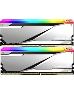 Оперативная память для компьютера 32Gb 2x16Gb PC5 57600 7200MHz DDR5 DIMM CL34 Z RGB NTZED5P72DP 32S Netac