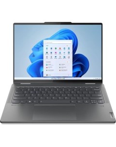 Ноутбук Yoga 7 14IRL8 82YL007GRK 14 2023 трансформер OLED Intel Core i7 1360P 2 2ГГц 12 ядерный 16ГБ Lenovo