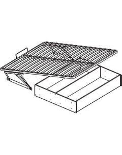 Основание для кроватей 1 4 ортопедическое подъемный механизм с ящиком Текс