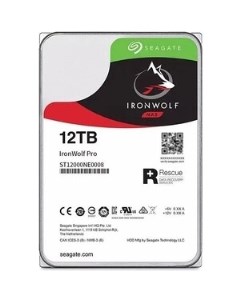 Жесткий диск IronWolf Pro ST12000NE0008 NAS 12TB 3 5 7200 256MB SATA III 512e Seagate