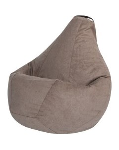 Кресло мешок Бежевый Велюр 2XL 135х95 Dreambag