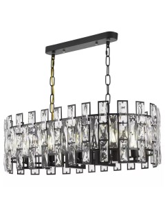 Подвесная люстра Florina LDP 7041 700 PR BK Lumina deco