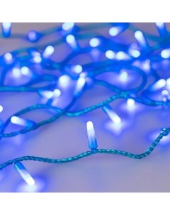 Уличная светодиодная гирлянда нить 230V синий ARD String Classic 10000 Blue 100Led Milk Flash Blue 0 Ardecoled