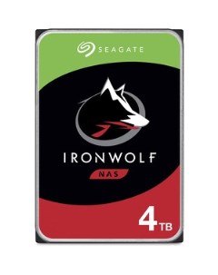 Жесткий диск IronWolf ST4000VN006 NAS 4TB 3 5 5400 256MB SATA III 512e Seagate