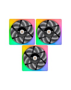 Вентилятор Fan Tt Toughfan 14 RGB Hydraulic Bearing Gen 2 3 Pack Black CL F136 PL14SW A Thermaltake