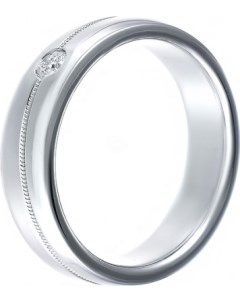 Кольцо с 1 бриллиантом из белого золота Джей ви