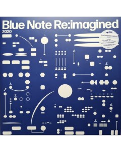 Сборники Various Artists Blue Note Reimagined RSD2024 Smokey Clear Blue Splatter Vinyl 2LP Universal (aus)