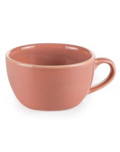 Чашка Премиум 200мл керамика кремово розовый Кристалекс рус