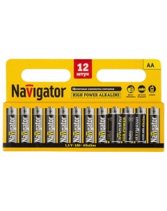 Батарейка АА 12шт Navigator