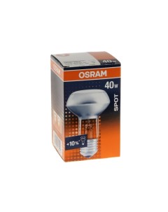 Лампа накаливания 40Вт E27 2700K 230В рефлектор R63 Osram