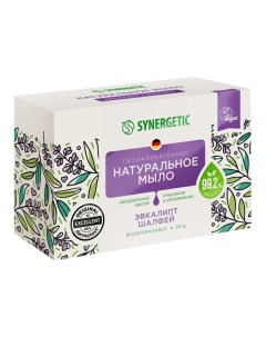 Мыло Эвкалипт и Шалфей 90г Synergetic