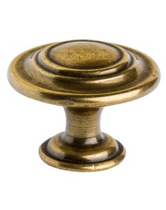 Ручка кнопка IN 01 5061 0 BAB брашированная античная бронза Inred