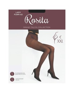 Колготки женские больших размеров Lady Form 40 Телесный Размер 6 Rosita