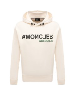 Хлопковое худи Moncler grenoble