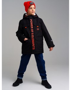 Куртка текстильная с полиуретановым покрытием для мальчиков парка Playtoday tween