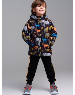 Куртка текстильная с полиуретановым покрытием для мальчиков ветровка Playtoday kids