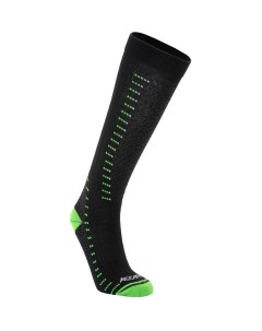 Носки горнолыжные 23 24 Ski Ergoracing Black Lime Accapi