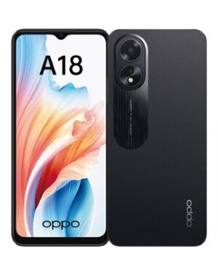 Смартфон A18 4 128 черный Oppo