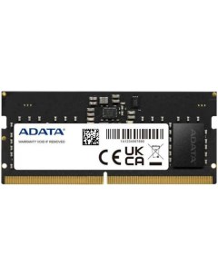 Модуль памяти DDR5 8GB AD5S48008G B PC3 38400 4800MHz Non ECC CL40 1 1V Bulk Adata