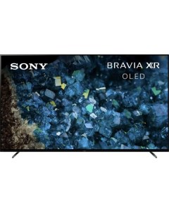 Телевизор OLED XR 65A80L 65 BRAVIA титановый черный 4K Ultra HD 60Hz DVB T DVB T2 USB WiFi Smart TV Sony