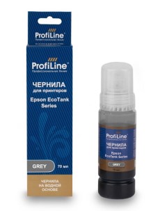 Чернила PL_INK_E_type 2_G_70ml для принтеров Epson EcoTank 8500 8550 на водной основе Grey 70 мл Profiline