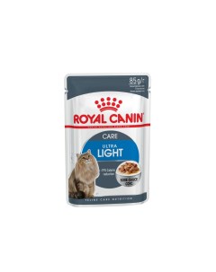 Корм для кошек Ultra Light для кошек склонных к полноте конс 85г Royal canin