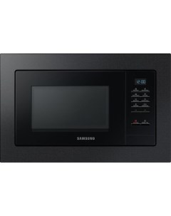 Микроволновая печь MS20A7013AB BW встраиваемая 20л 850Вт черный Samsung