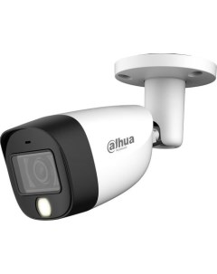 Камера видеонаблюдения аналоговая DH HAC HFW1500CMP IL A 0280B S2 1620p 2 8 мм белый Dahua