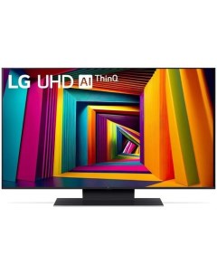 43 Телевизор 43UT91006LA ARUB 4K Ultra HD черный СМАРТ ТВ WebOS Lg